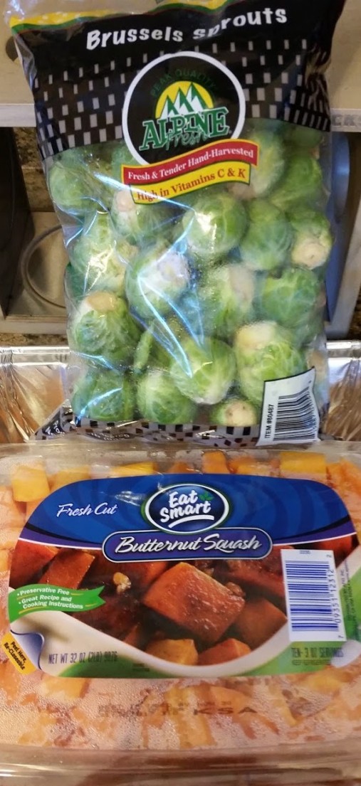 Brussels Sprouts and Butternut Squash
